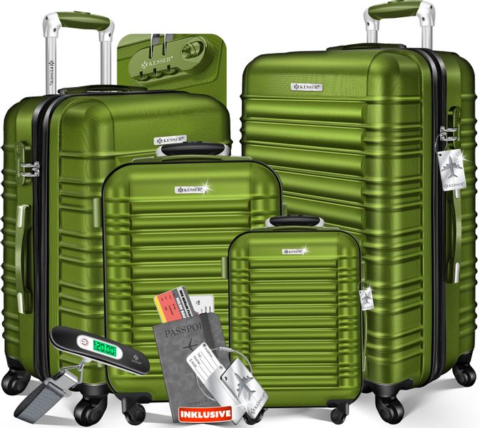 KESSER Kofferset, 4 Rollen, (4 tlg), günstig online kaufen