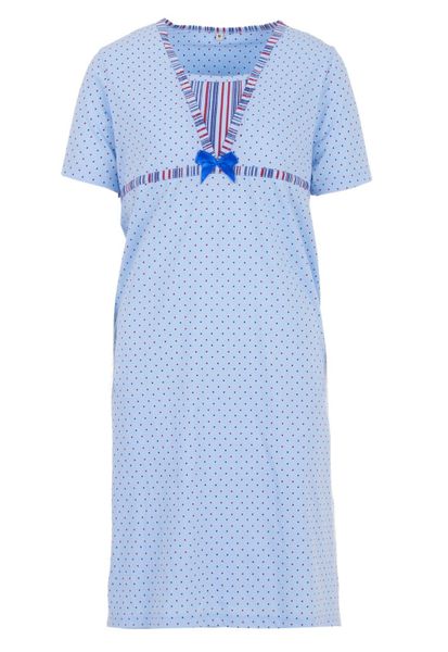zeitlos Nachthemd Nachthemd Kurzarm - Lagenlook günstig online kaufen