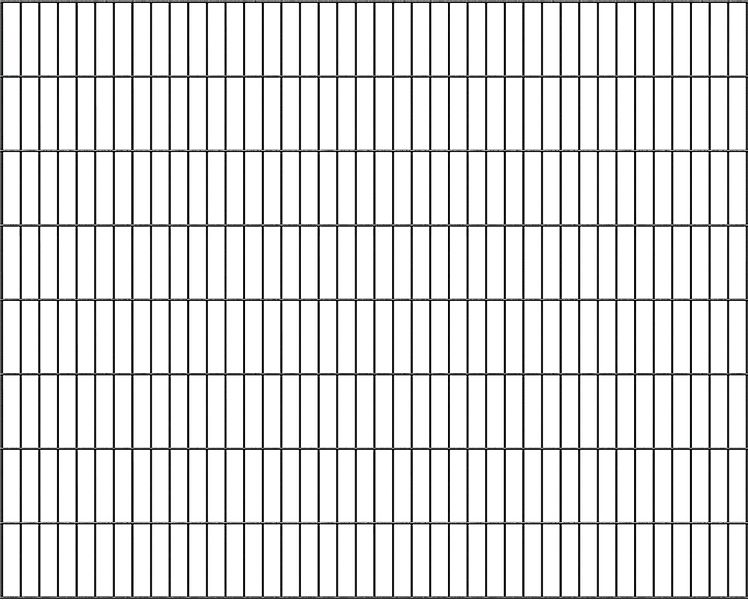Alberts Doppelstabmattenzaun Doppelstab-Gittermatte 6/5/6, LxH: 200x160 günstig online kaufen