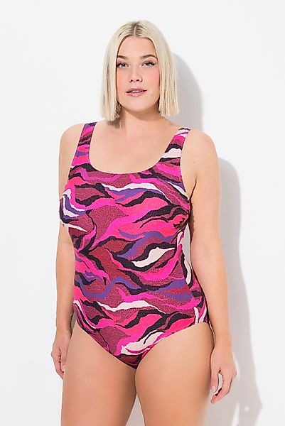 Ulla Popken Badeanzug Badeanzug bedruckt ohne günstig online kaufen