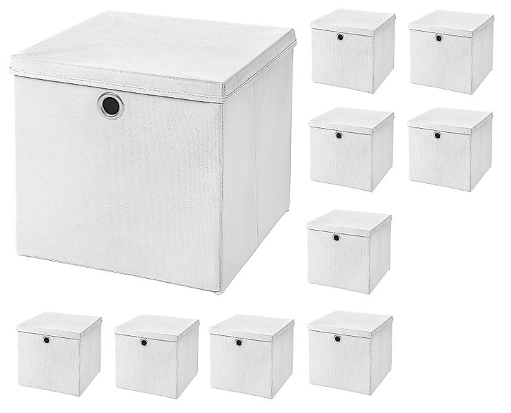 StickandShine Aufbewahrungsbox 10 Stück Faltboxen 28 günstig online kaufen