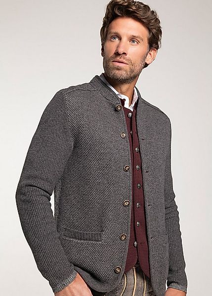 Spieth & Wensky Trachtenstrickjacke Gasteig (1-tlg) mit Stehkragen günstig online kaufen