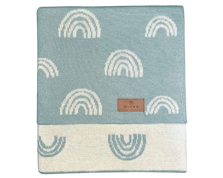Babydecke DIKOS® Babydecke Baumwolle – Regenbögen – 100 % Bio Baumwolle, DI günstig online kaufen