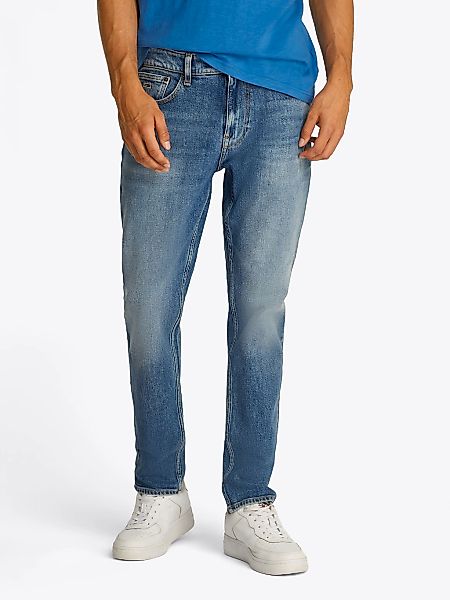 Tommy Jeans Slim-fit-Jeans "Austin Slim Tapered" zum Knöchel hin schmaler w günstig online kaufen