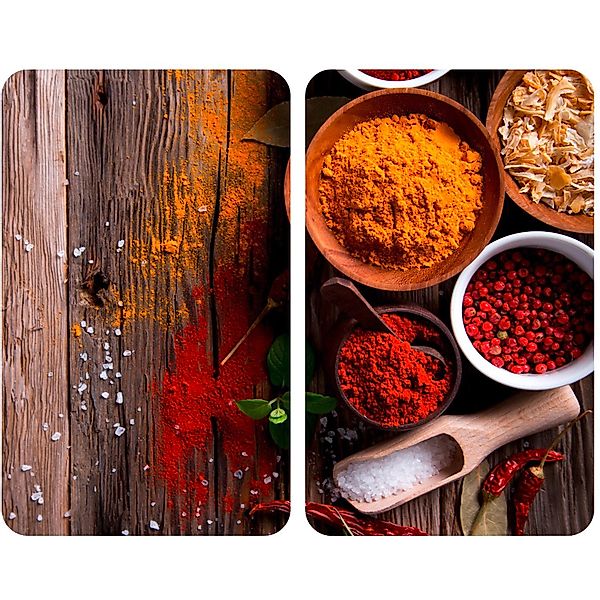 Wenko Herdabdeckplatten Universal Gewürze 2er Set Mehrfarbig günstig online kaufen