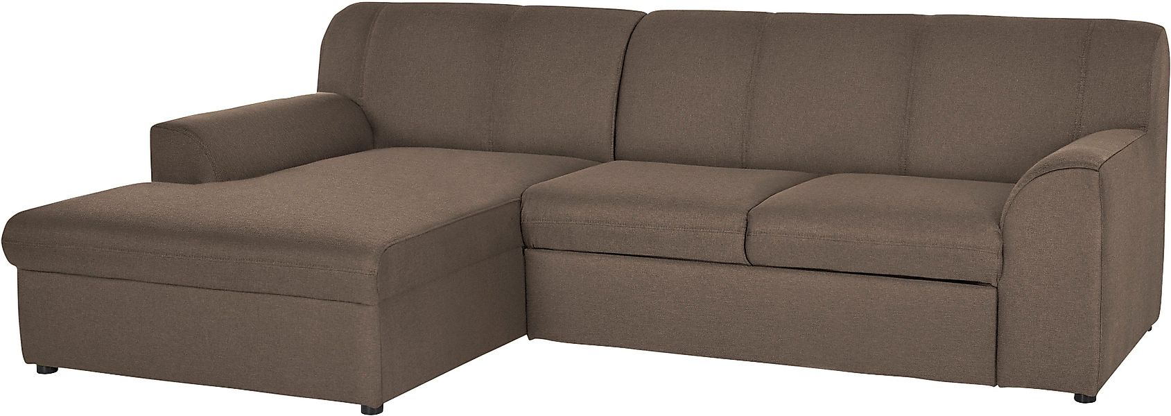 DOMO collection Ecksofa "Topper, elegant und zeitlos, kompaktes Stellmaß 24 günstig online kaufen