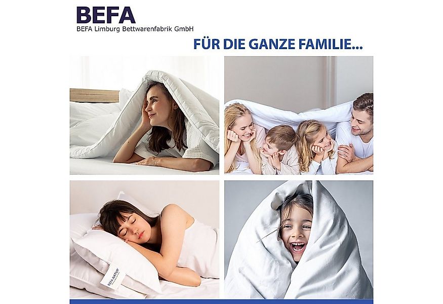 BEFA NATUR 3-Kammer-Kopfkissen "Träum süß" kuschelweiches Premium Daunen- & günstig online kaufen