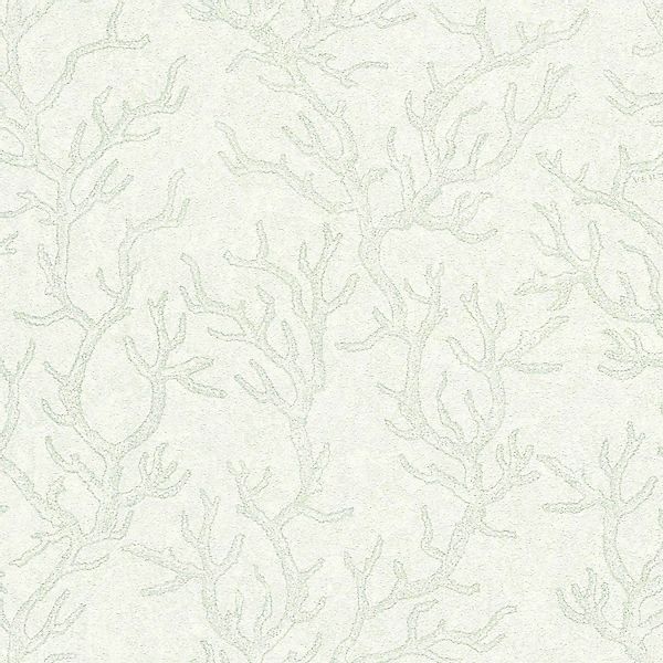 Bricoflor unterwasser Tapete in Grau und Weiß Helle Tapete im Maritimen Sti günstig online kaufen