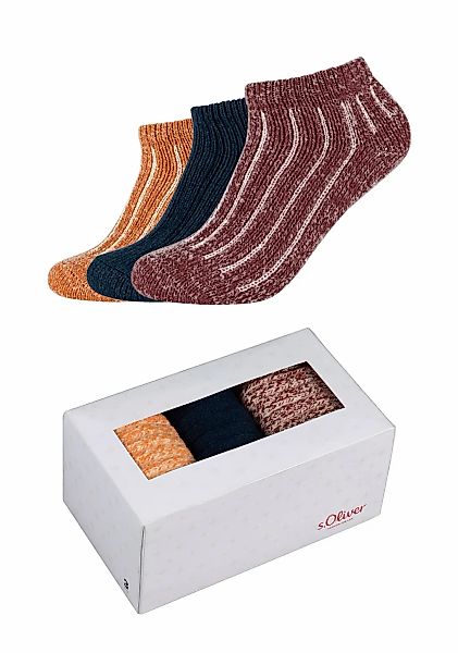 s.Oliver "Sneakersockenbox 3er Pack" günstig online kaufen
