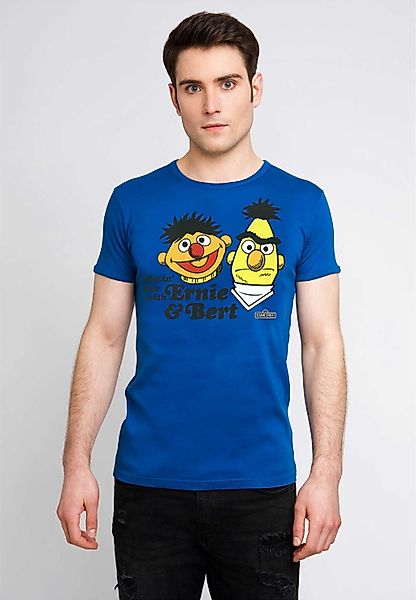 LOGOSHIRT T-Shirt "Ernie und Bert" mit witzigem Print günstig online kaufen