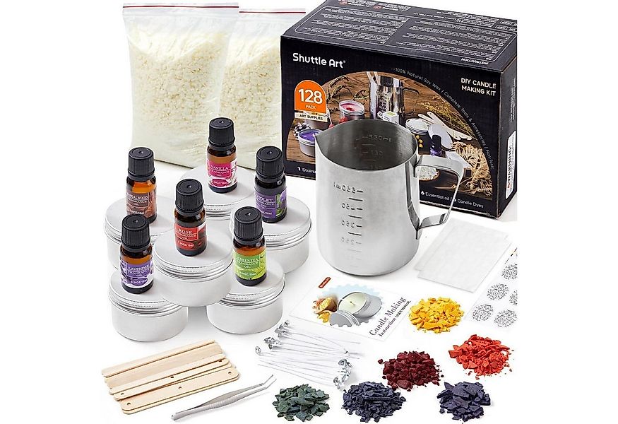 LuxusKollektion Duftkerze XXL Kerzen Selber Machen Set 1,36kg Sojawachs Duf günstig online kaufen