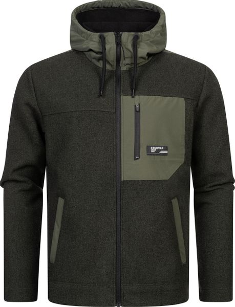 Ragwear Fleecejacke Brodney Stylische Herren Übergangsjacke günstig online kaufen
