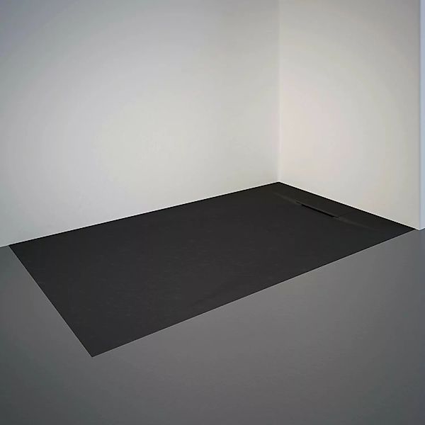 Schulte Duschwanne ExpressPlus Extraflach Rechteck 160 cm x 90 cm Anthrazit günstig online kaufen