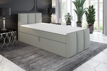 A&J MöbelLand GmbH Boxspringbett Einzelbett MOREN günstig online kaufen