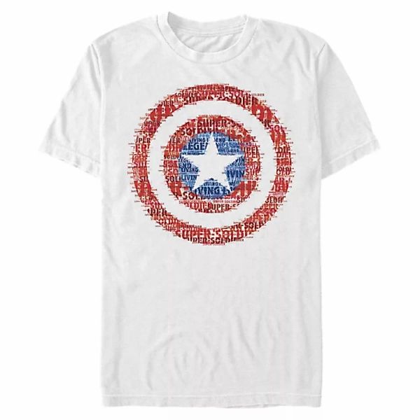 Marvel - Avengers - Captain America Super Soldier - Männer T-Shirt günstig online kaufen