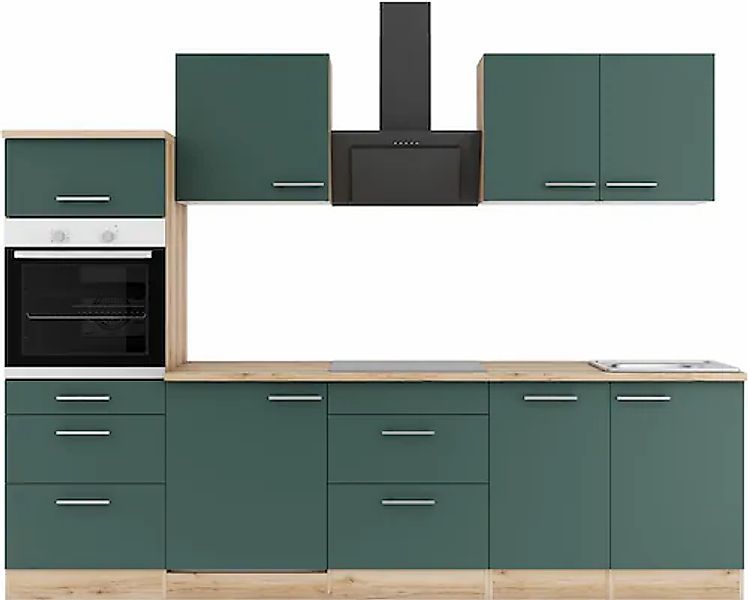 OPTIFIT Küche »Bella« Breite 210 cm, wahlweise mit E-Geräten günstig online kaufen