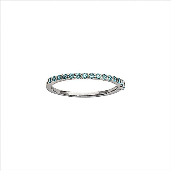 SIGO Ring 925 Silber blau Größe 58 günstig online kaufen