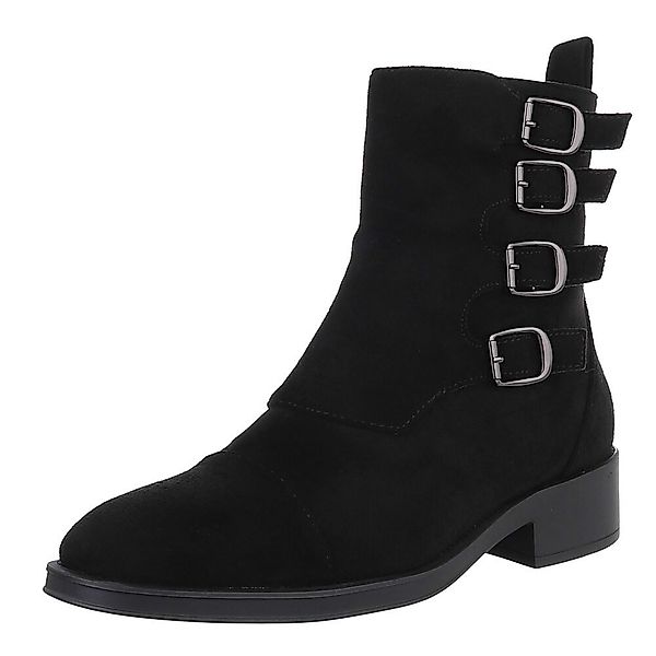 Ital-Design Damen Bikerschuhe Biker Stiefelette (88489473) günstig online kaufen