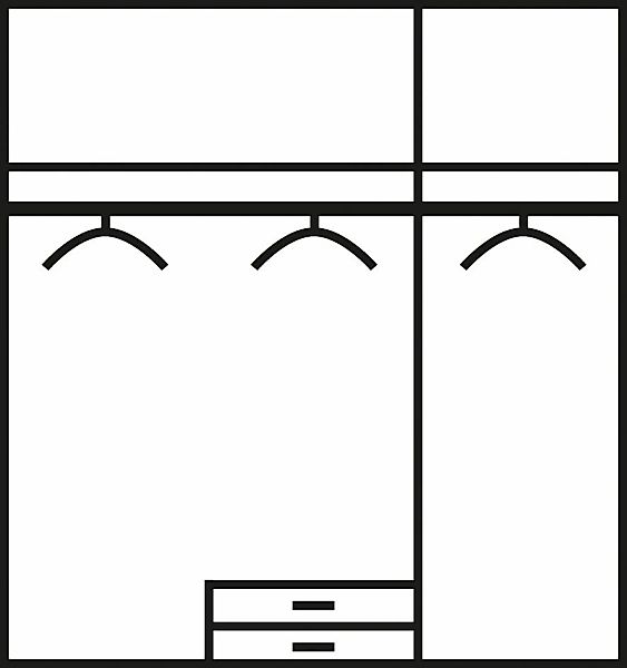 rauch Kleiderschrank "Schrank Drehtürenschrank Garderobe Ankleide Schlafzim günstig online kaufen