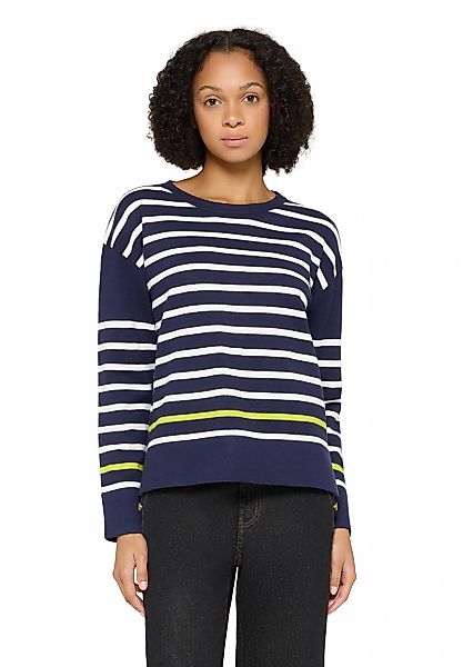Cartoon Strickpullover "Damen mit Rundhalsausschnitt" 1 tlg. günstig online kaufen