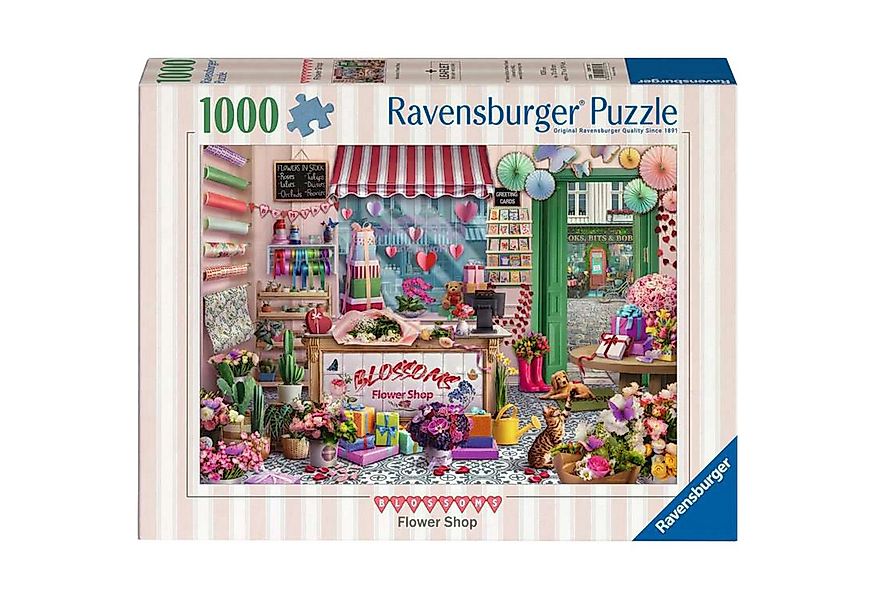 Ravensburger Puzzle Ravensburger Puzzle Der kleine Blumenladen, (1000, 1000 günstig online kaufen