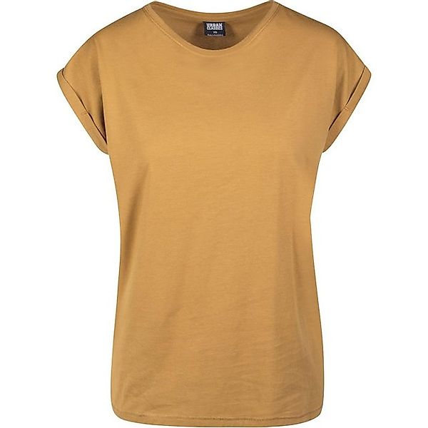 URBAN CLASSICS Kurzarmshirt "Urban Classics Damen Ladies Extended Shoulder günstig online kaufen