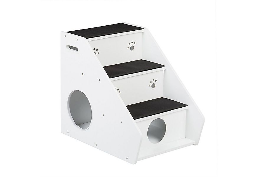 relaxdays Haustiertreppe Hundetreppe mit 3 Stufen günstig online kaufen