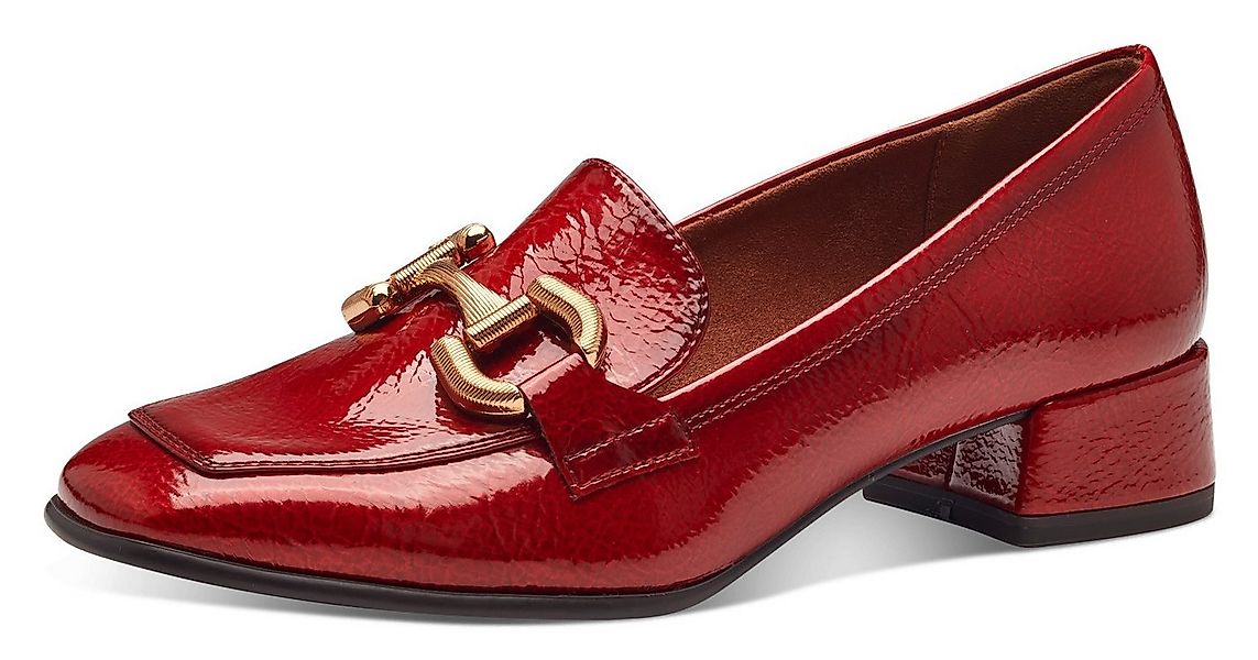 Tamaris Slipper, Blockabsatz, Pumps, Businessschuh mit modischer Zierspange günstig online kaufen