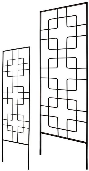 Windhager Rankgitter ZEN, aus schwarz beschichtetem Metall, H: 122 cm günstig online kaufen