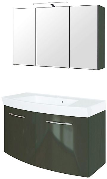 welltime Badmöbel-Set Florida, (2-St), Waschplatz Breite günstig online kaufen