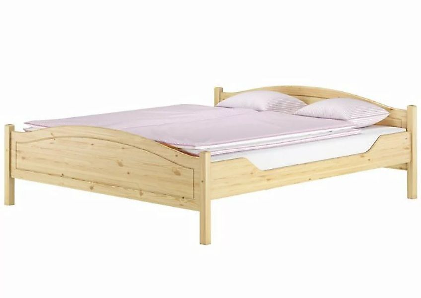 ERST-HOLZ Bett Klassisches Holzbett 180x200 Kiefer massiv Doppelbett, Kiefe günstig online kaufen