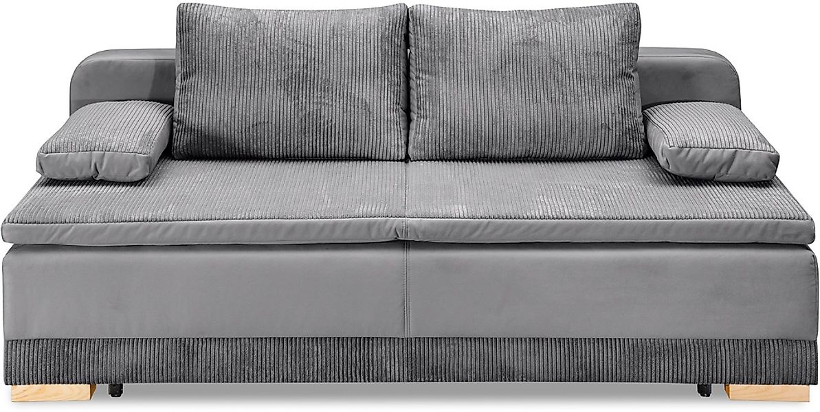INOSIGN Schlafsofa »Ben«, mit Boxspringaufbau, Bettfunktion & Bettkasten, D günstig online kaufen