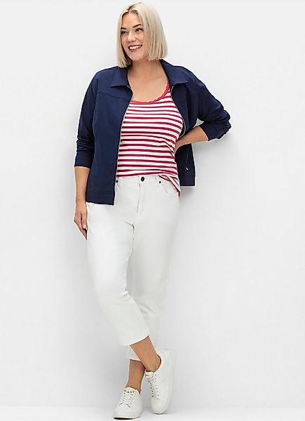 Sheego Shirttop Tanktop Ärmellos günstig online kaufen