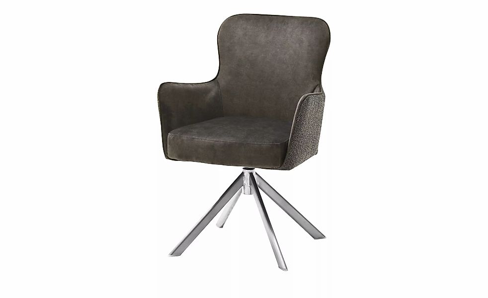 Esszimmerstuhl  drehbar Effi ¦ braun ¦ Maße (cm): B: 62 H: 84 T: 64.0 Stühl günstig online kaufen