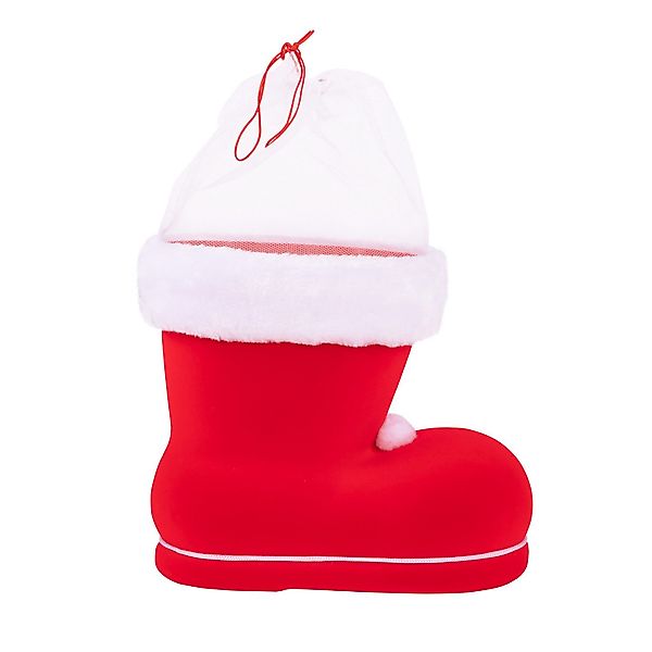Idena Nikolausstiefel Idena Nikolausstiefel rot beflockt, günstig online kaufen