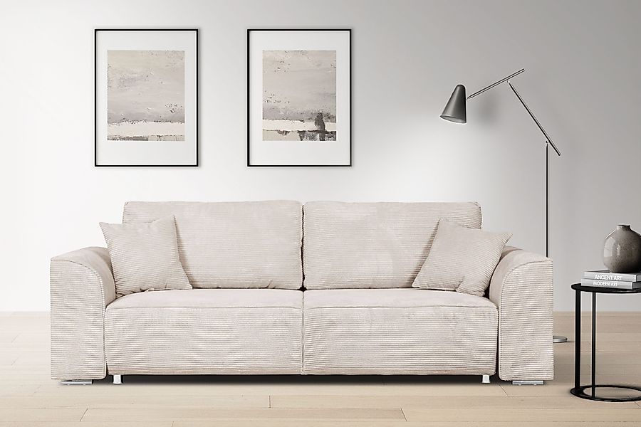 INOSIGN 3-Sitzer BEATRICE auch als Schlafsofa günstig online kaufen