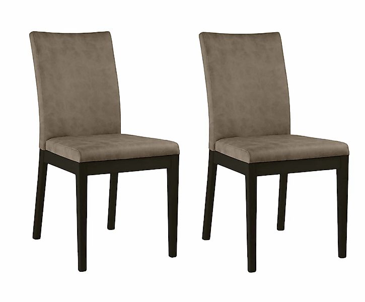 Home affaire 4-Fußstuhl "Dendres" (Set) 2 Stk.Sitz und Ruecken gepolstert günstig online kaufen