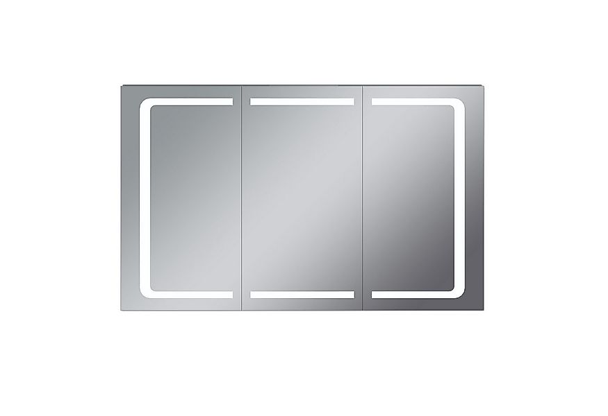 SONNI Spiegelschrank Bad Spiegelschrank 3 türig 105 x 65 cm Spiegelschrank günstig online kaufen
