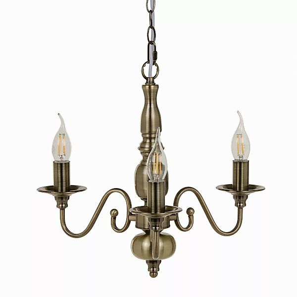 Deckenlampe 38 X 38 X 80,5 Cm Gold Metall günstig online kaufen