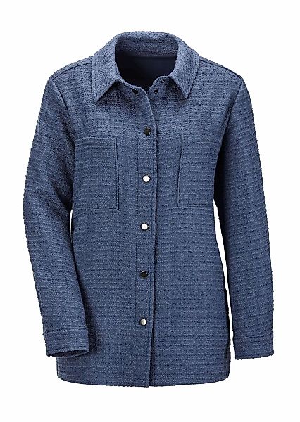 GOLDNER Hemdbluse "Hemdjacke" Seitennahtschlitze günstig online kaufen