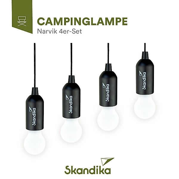 Skandika LED Gartenleuchte, batteriebetriebene Glühbirne mit günstig online kaufen