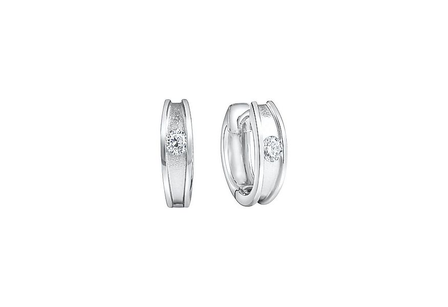 Vivance Paar Creolen 925-Sterling Silber rhodiniert günstig online kaufen