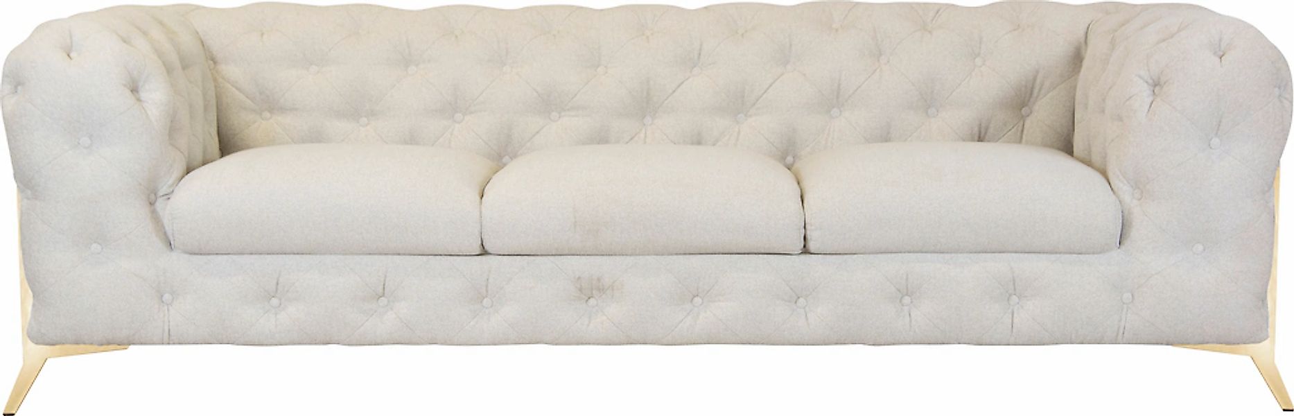Home affaire Chesterfield-Sofa "Amaury" aufwändige Knopfheftung, moderne Ch günstig online kaufen