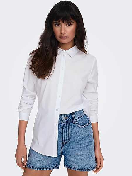 JDY Hemdbluse "JDYMIO L/S SHIRT WVN NOOS", unifarben oder gestreift günstig online kaufen