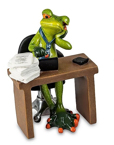 formano Dekofigur Froschhausen, Höhe: 14.5cm, Farbe: Grün, Motiv: Frosch günstig online kaufen