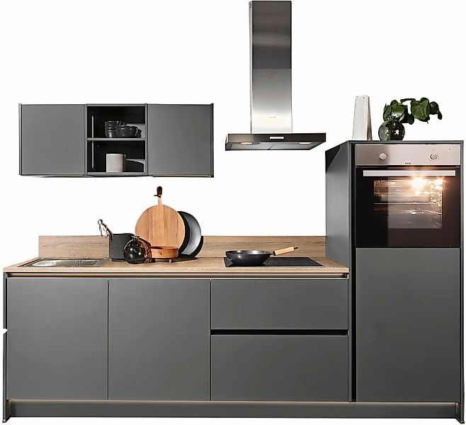 KOCHSTATION Küche "KS-Sakura, vormontiert, mit Vollauszügen und höhenverste günstig online kaufen