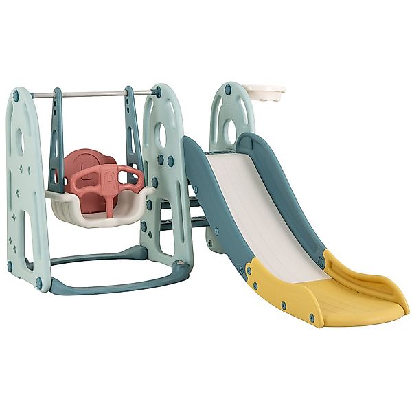 KOMFOTTEU Spielturm, 4 in 1 Kinderschaukel, günstig online kaufen