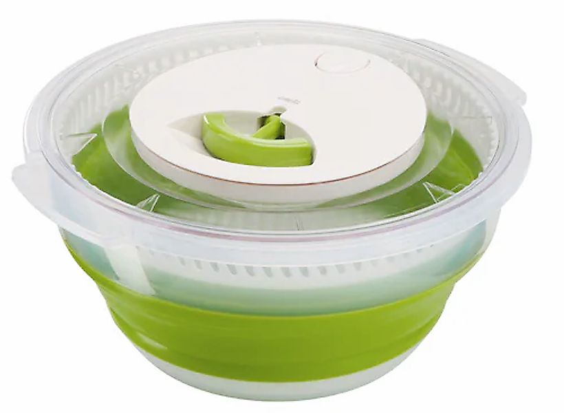Emsa Salatschleuder »Basic« 4 Liter, zusammenklappbar, platzsparend, rutsch günstig online kaufen