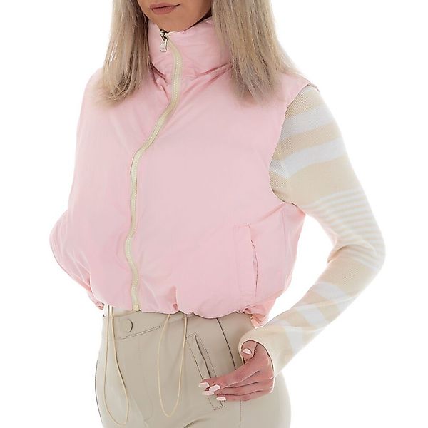 Ital-Design Kurzweste Damen Freizeit Gefütterte Jacke günstig online kaufen