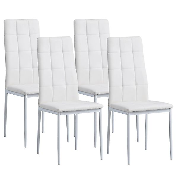Albatros Esszimmerstühle RIMINI 4er SET Weiss günstig online kaufen